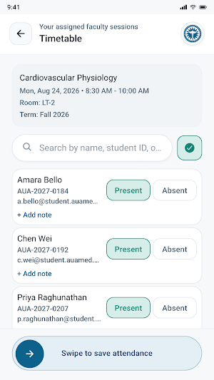AUA Central Screenshot 3