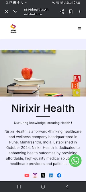 Nirixir Health Screenshot 2