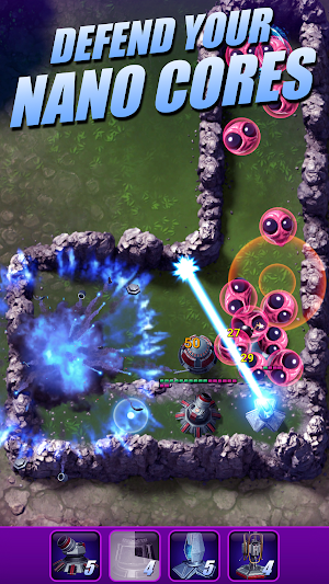Galaxy Resistance - Pinball TD Screenshot 2