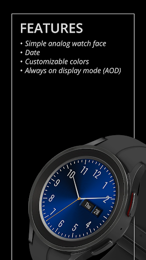 DADAM61B Analog Watch Face Screenshot 3