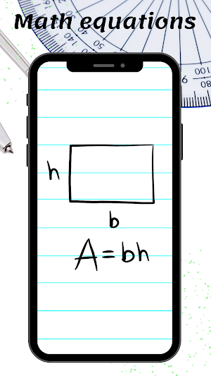 Math equations of shapes Screenshot 2