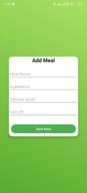 MealCalc Screenshot 3