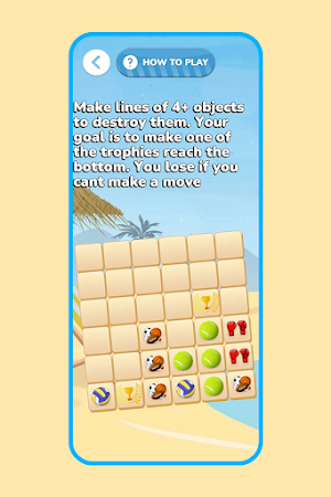 Volleyball Tile Smash Screenshot 1