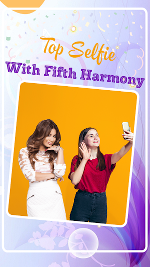 Top Selfie With Fifth Harmony Screenshot 0