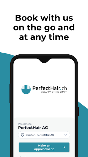 PerfectHair.ch Salons Screenshot 0