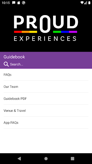 PROUD Experiences 2023 Screenshot 1