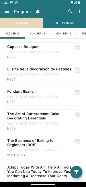 IBIE Events Screenshot 1