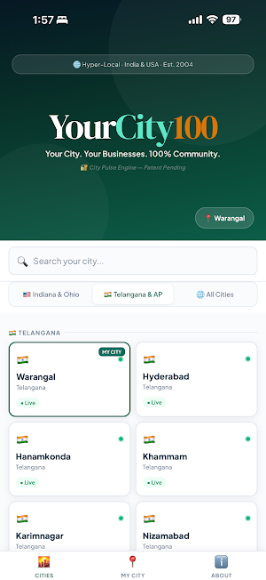 YourCity100 - Your City 100 Screenshot 0