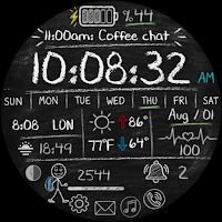 VJ-BLACKBOARD WATCH FACE
