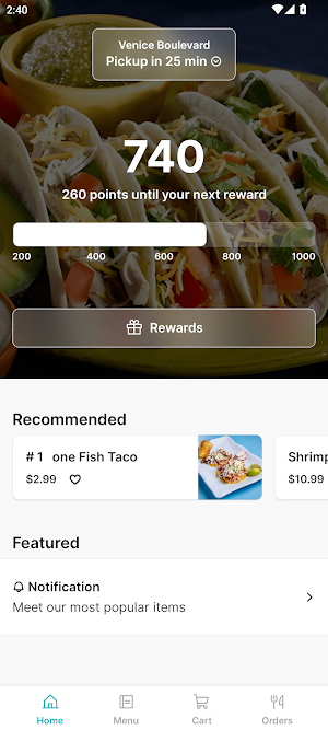 Baja California Tacos Screenshot 0