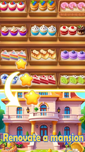 Sweet Match: Renovation Dreams Screenshot 2