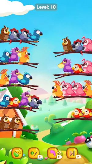 Bird Sort - Bird Match Screenshot 1