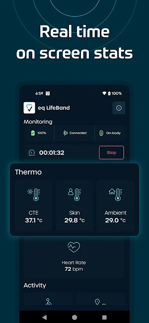 eq LifeBand Screenshot 2