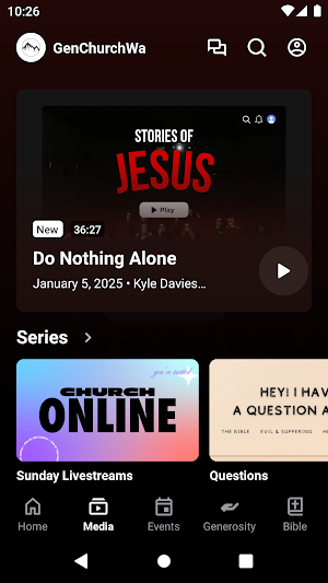 Generations Church Screenshot 1