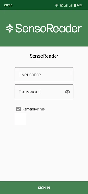 SensoReader Screenshot 0