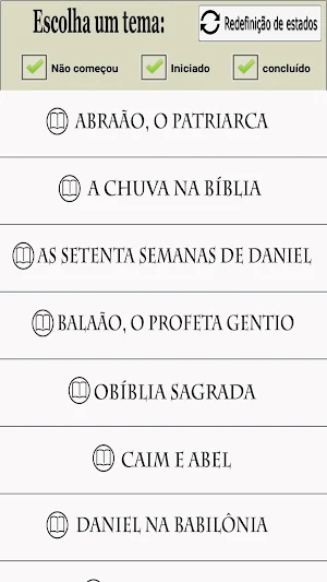 O jogo de perguntas bíblia Screenshot 2