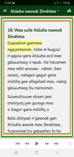 Gagur gara Mútiliŋ / The Way o Screenshot 1