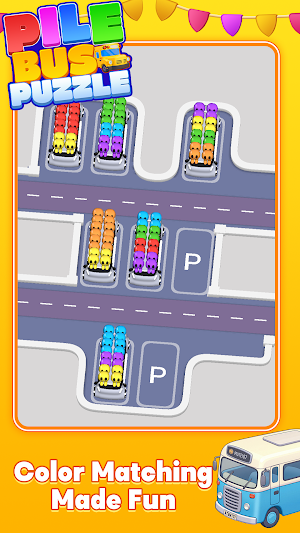 Pile Bus Puzzle: Lucky Winner Screenshot 1