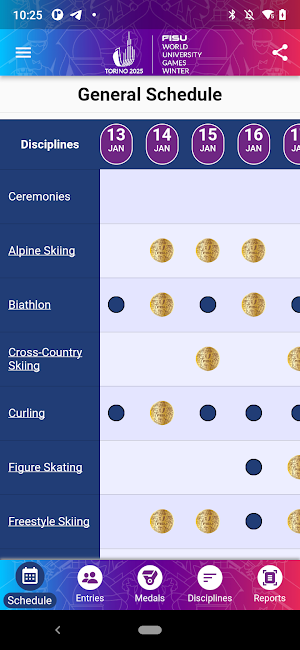 Torino 2025 FISU Games Screenshot 1