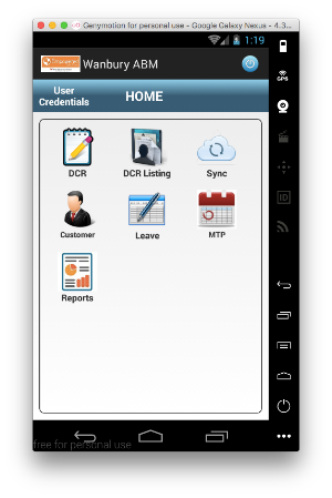 Wanbury ABM Screenshot 2