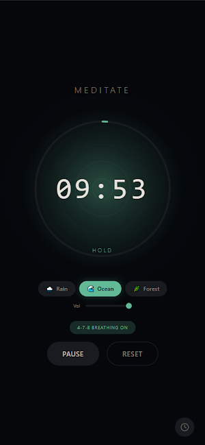Meditation Timer - Stillness Screenshot 2