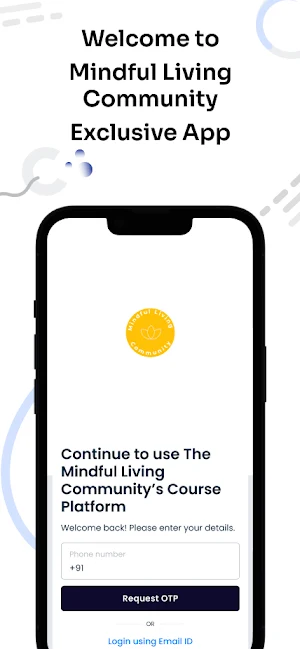 Mindful Living Community Screenshot 0