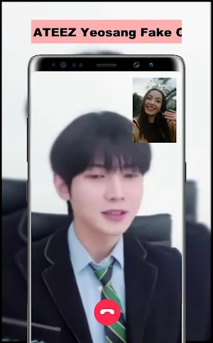 Yeosang Fake Call Screenshot 0