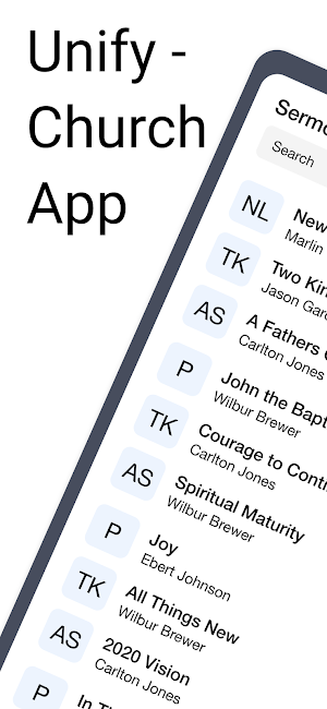 Unify - Church App Screenshot 0