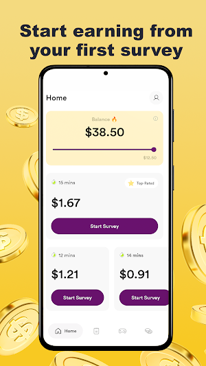 Golden Surveys - Make Money Screenshot 3