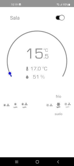 Orkli iDomus Screenshot 3