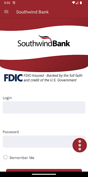Southwind Bank Mobile App Screenshot 0