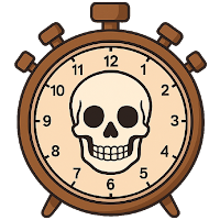 Stopwatch Skull - Timer