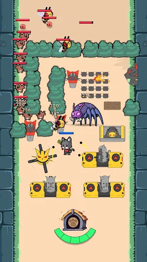 Kitty Kat Tower Defence Screenshot 2