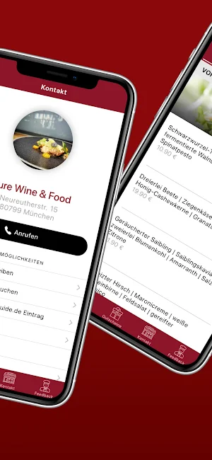 Pure Wine Food Screenshot 1