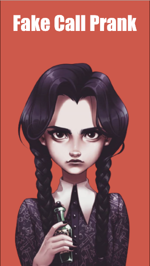 Wednesday Addams call & video Screenshot 0