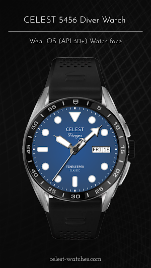 CELEST5456 Diver Watch Screenshot 1