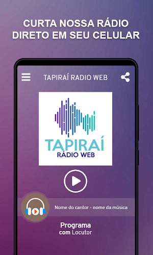 Tapiraí Radio Web Screenshot 0