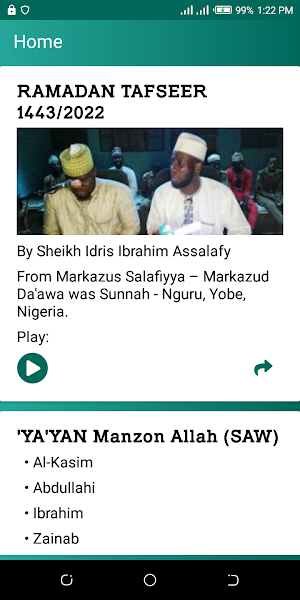 Tafseer 2022 - Sheikh Idris Screenshot 0