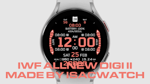IWF AllNew DIGI II watch face Screenshot 0