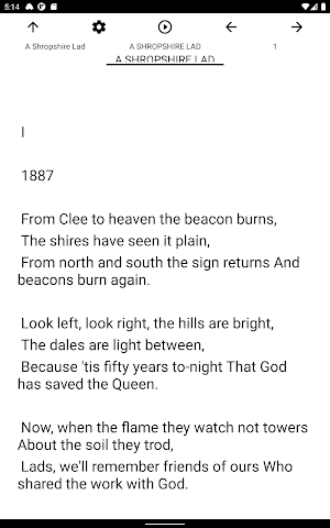 Book, A Shropshire Lad Screenshot 3