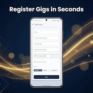 GigBird: Gig Planner & Payment Screenshot 3