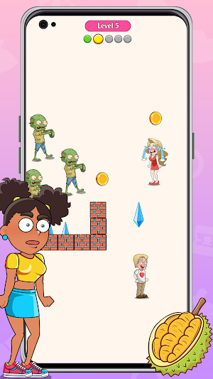 Rescue the girl: Brain Puzzle Screenshot 1