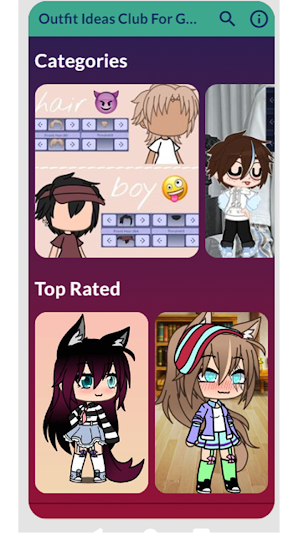 Outfit Ideas Club For Gacha Screenshot 0