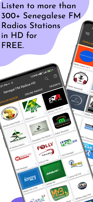 Senegal FM Radios HD Screenshot 0