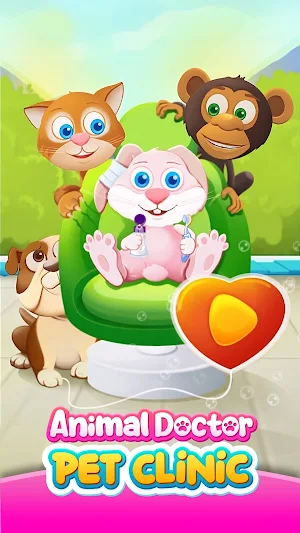 Animal Doctor Game: Pet Clinic Screenshot 0