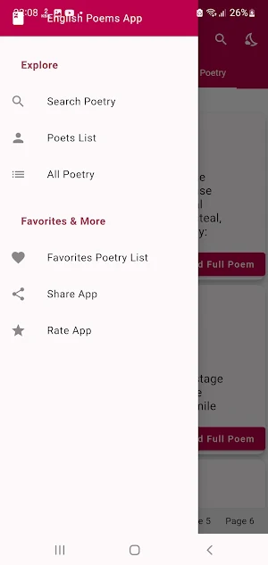 Offline Poems Poetry * English Screenshot 3