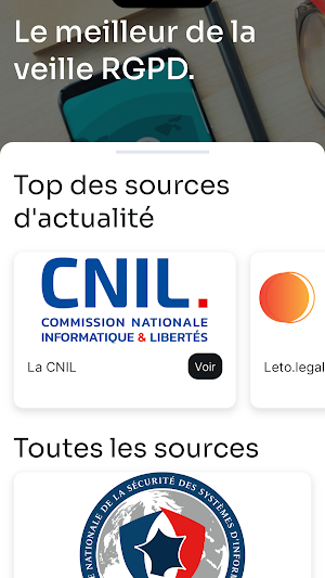 Veille RGPD Screenshot 1