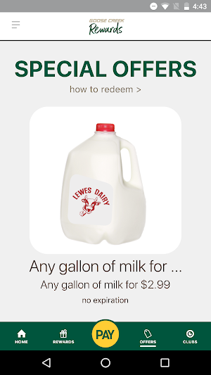 Goose Creek Rewards Screenshot 1