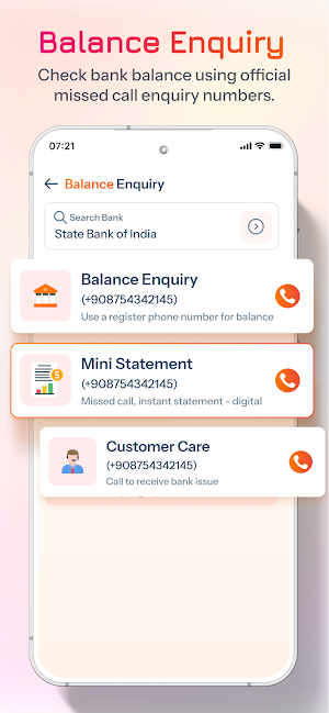 Bank Balance Passbook Check Screenshot 2