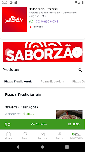 Saborzão Pizzaria Screenshot 2